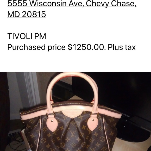 Authentic LV Tivoli PM - Picture 3 of 17